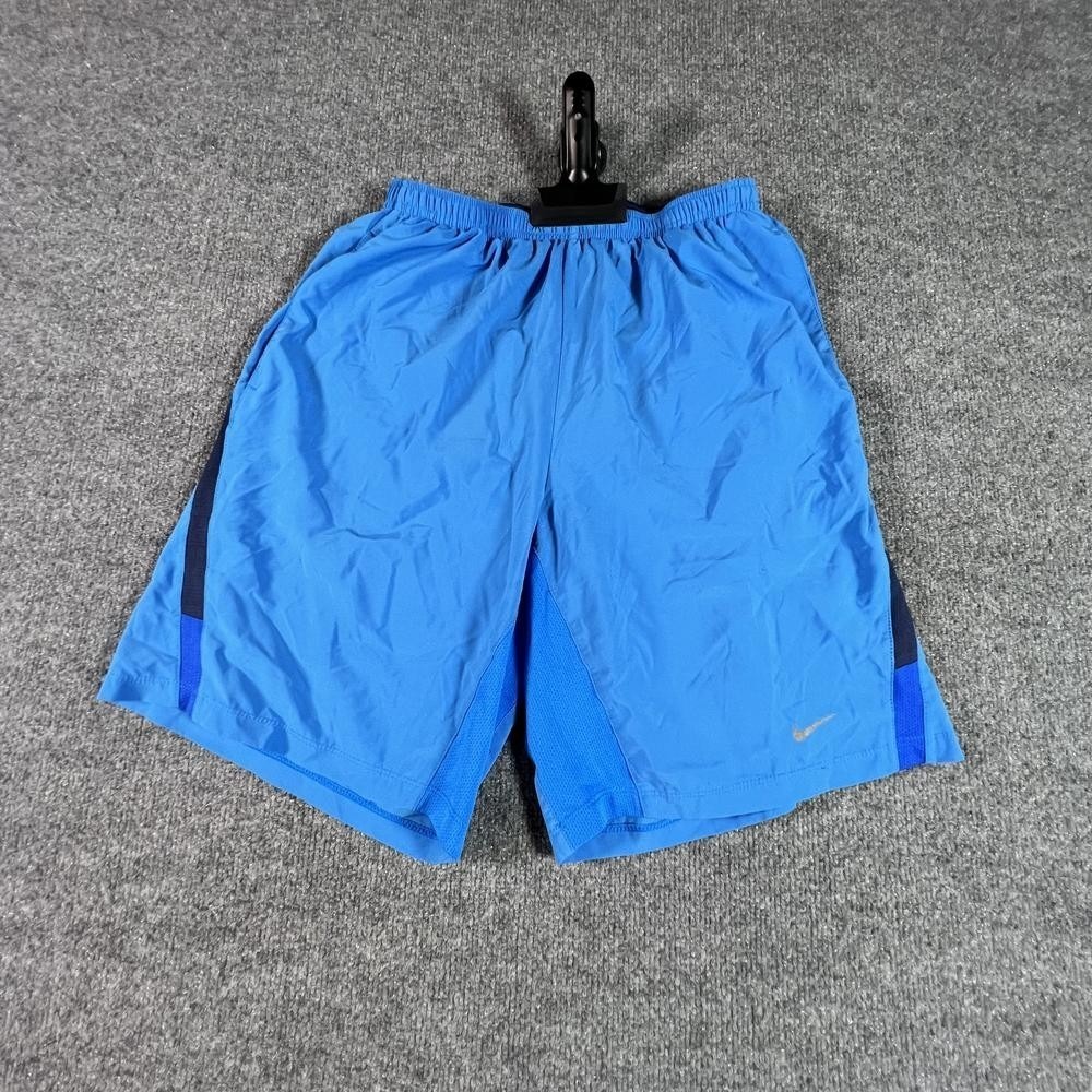 Nike Dri-Fit Athletic Short Men's M Blue Basketball Running Sports Performance
